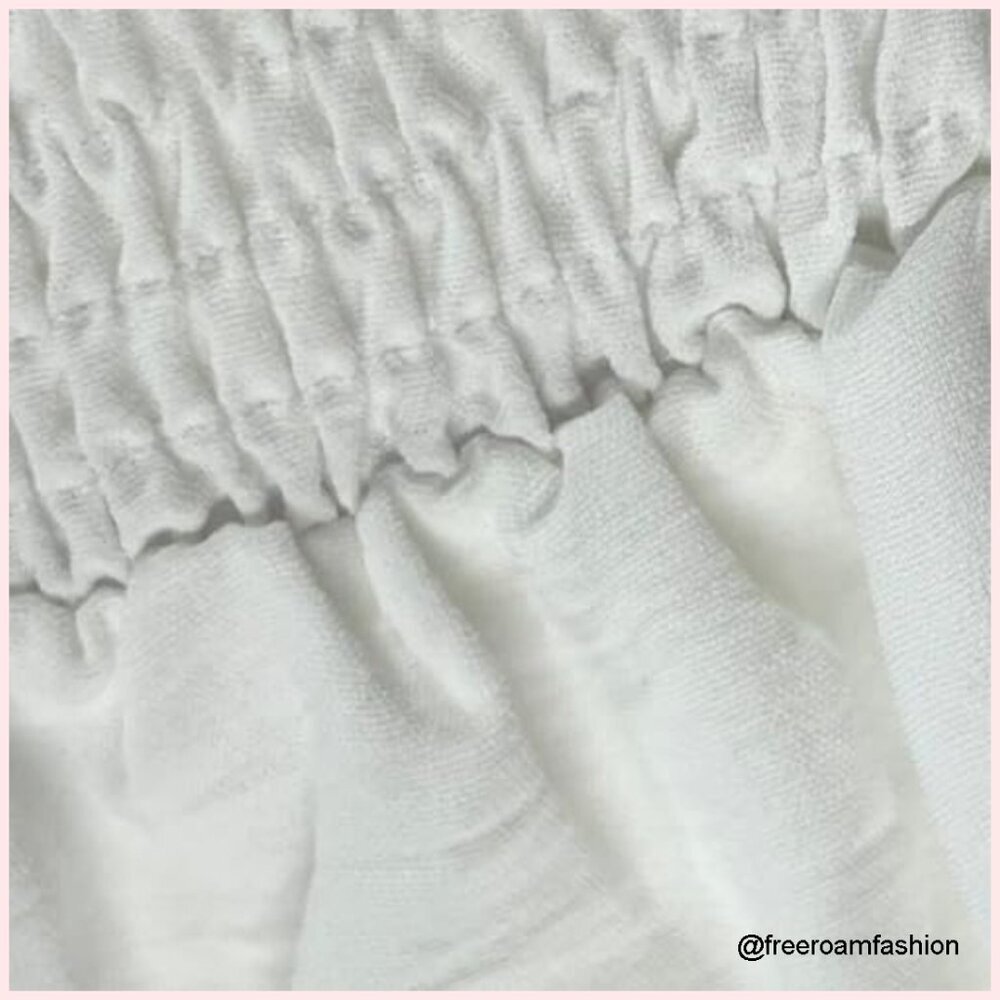 V-Neck Bow Tie Ruffle Mini Dress Casual Short Sleeve Sundress - Picture 4 of 7